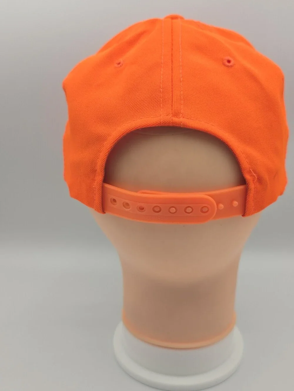 Vintage Youngan Youth Solid Orange Adjustable Snapback Hat